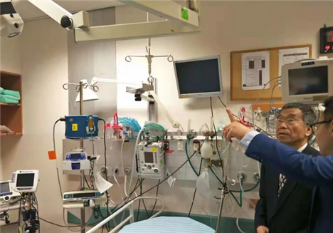 专家参观以色列最大的公立，私立联合医院--Soyoka Medical Center Bear Sheva（撒巴儿童医学中心）