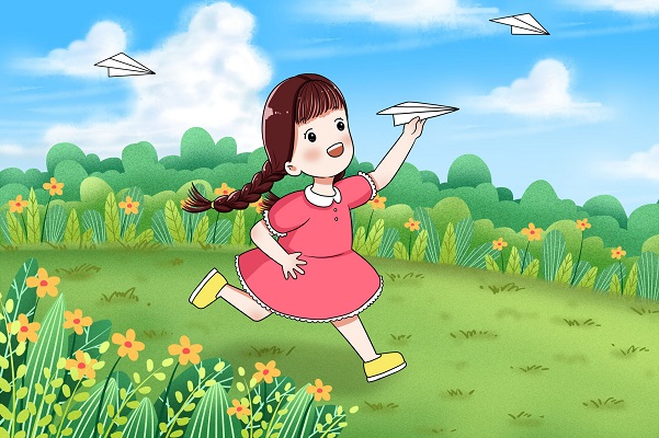 摄图网_401738561_banner_玩纸飞机的小女孩（企业商用）.jpg