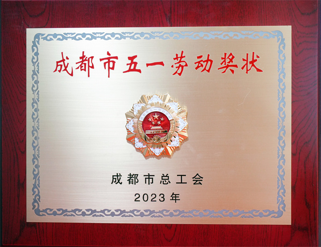 喜报!成都西南儿童医院荣获2023年成都市五一劳动奖